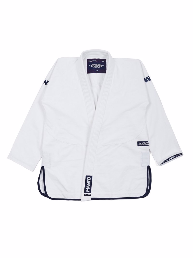 MANTO 'RISE' BJJ GI -white
